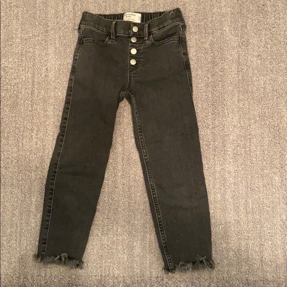 Abercrombie Kids High Rise Ankle Skinny Jeans